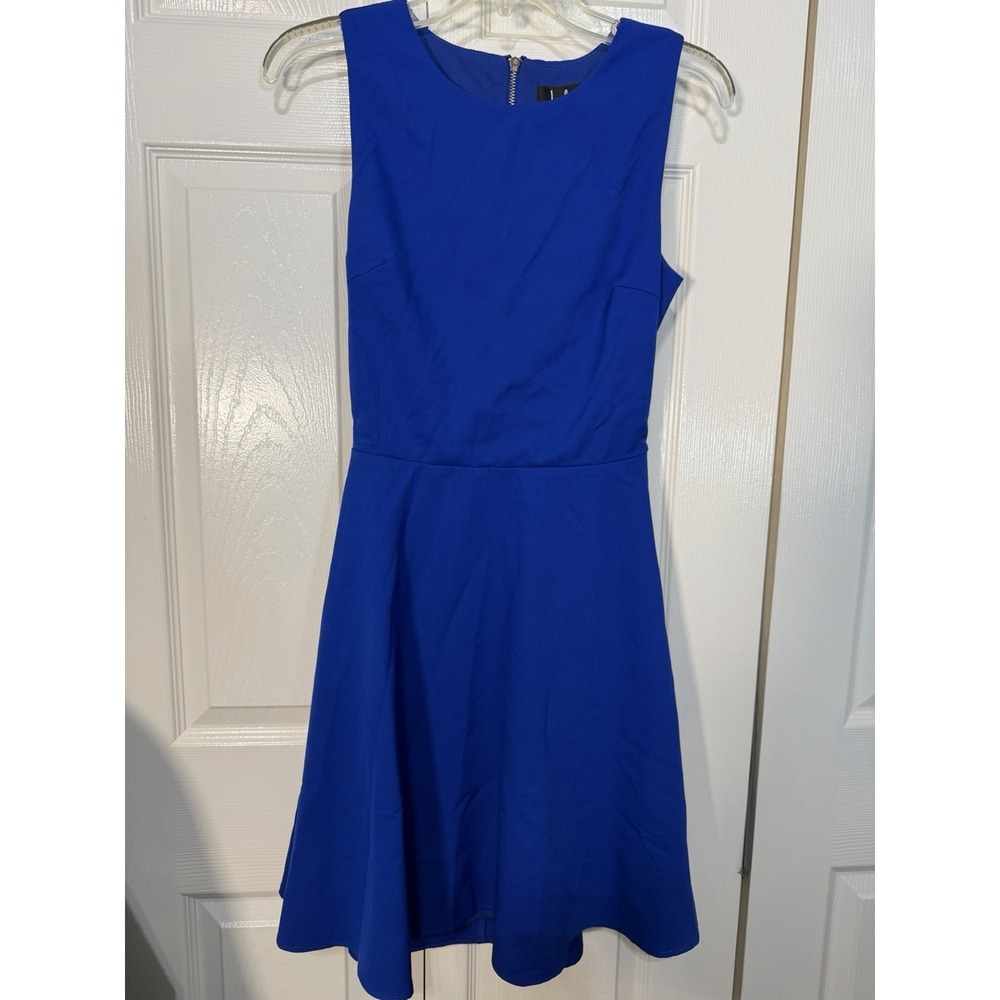 Lulus Women's Blue Sleeveless Dress Blue Size Small